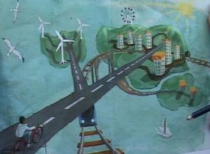 Խզբզոցի փոխարեն բնանկար