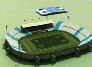 Ֆուտբոլ արհեստական ամպերի տակ