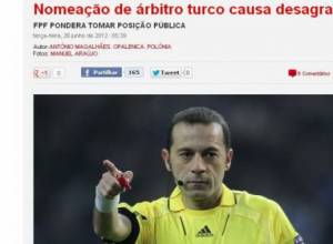 Պորտուգալիան դեմ է թուրք մրցավարին