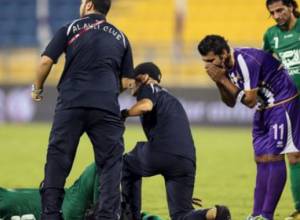 Զարհուրելի միջադեպ ֆուտբոլի ժամանակ