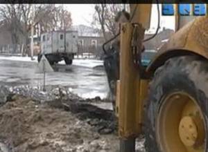 В Гюмри на всех улицах случились аварии водопровода