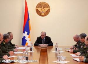 Совещание с высшим командным составом Армии обороны