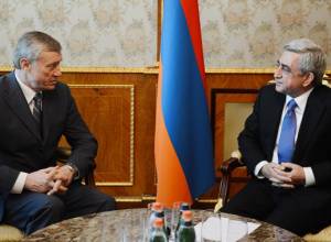 Серж Саргсян принял генерального секретаря ОДКБ