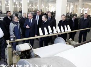 Бако Саакян посетил цех