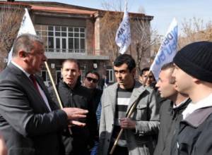 «Я ПРОТИВ» озвучил речи Сержа Саргсяна в Политехнике  