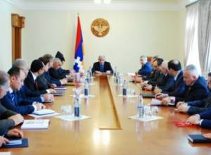  The army readiness was discussed in the NKR