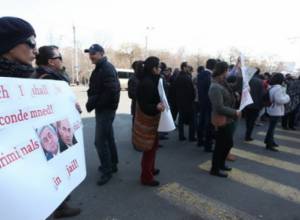 Акция завершилась у президентской резиденции