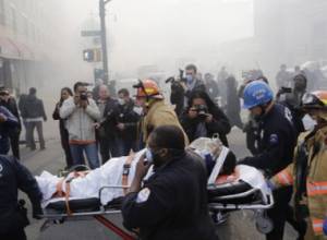 Взрыв в Нью-Йорке