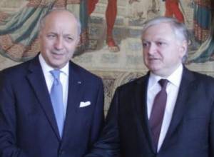 Armenian FM meets his French counterpart in Paris