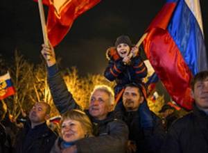 "Крым идет домой, в Россию"