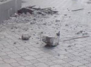 Обрушилась стена спортивного зала в колледже