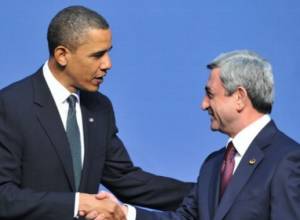Serzh Sargsyan sent condolence to Barack Obama