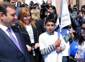 March dedicated to the World Autism Awareness Day held in Yerevan