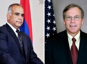 Raffi Hovhannisyan met US ambassador