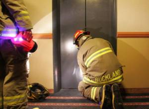 Two stuck in lift in Yerevan