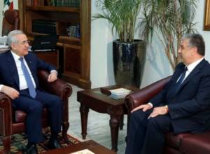 Ambassador Kocharian meets with Lebanese President