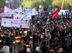 Призыв присоединиться к шествию с факелами