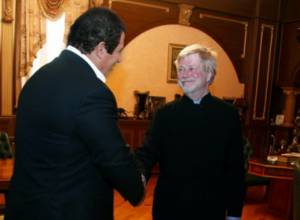 Gagik Tsarukyan meets Metropolitan of Helsinki