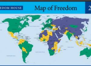 We live in purple Armenia: Freedom house