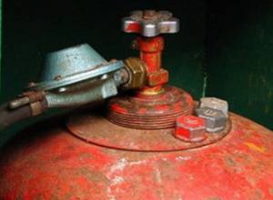 Поймали воров газовых баллонов