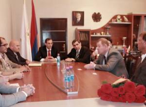 Օլիմպիական չեմպիոնին ընդունել է սպորտի նախարարը