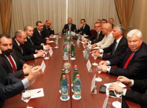 Artsakh President meets with Chairperson-in-Office