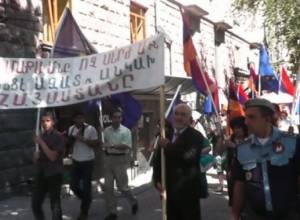 No to Customs Union: AIM holds march in Yerevan
