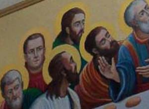 Один из 12 апостолов – с лицом губернатора Тавуша