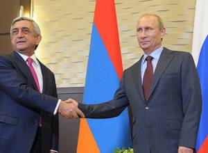 Vladimir Putin, Serzh Sargsyan meet in Sochi