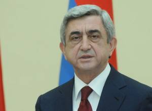 Serzh Sargsyan’s congratulatory message 