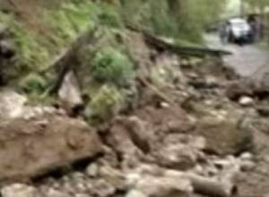 Внимание! Риск обвала  на трассе Ванадзор-Дилижан