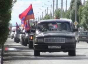 В Гюмри информационное шествие