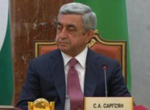 Выступление Сержа Саргсяна по вопросу вступления в ЕАЭС
