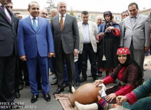 Овик Абраамян – на “Армпродэкспо-2014”