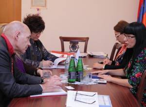 Наира Зограбян встретилась с экспертами Евросоюза