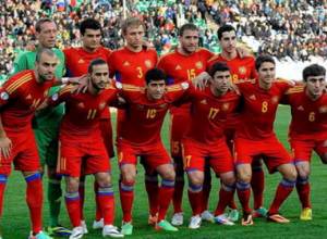 Armenian national team off to Portugal