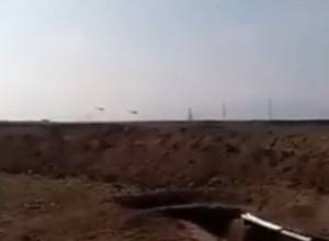 How Armenian helicopter was shot: actual footage