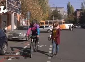 Только "самоубийцы" могут ездить по велосипедной дорожке