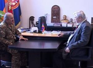 Karabakh Defense Minister receives OSCE Chairman-in-Office