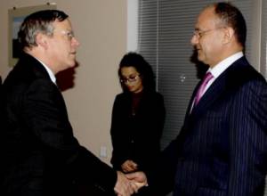 Сейран Оганян принял Джона Хефферна