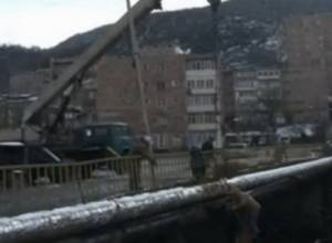 Կապանում կրկին վթարվել է  նույն ջրագիծը