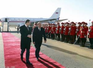  Hovik Abrahamyan arrives in Tbilisi on official visit
