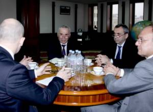 Сейран Оганян принял председателя  «Любава»