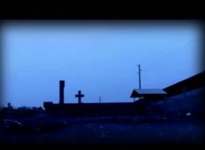 Выстрелы на кладбище