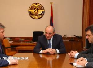 Artsakh President meets with Dashnaktsoutyun faction members