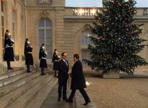 Shooting in Paris: Sarkozy visits the Elysee Palace