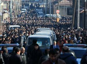 Гюмри прощается с  семьей Аветисянов: фото