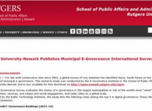 Yerevan among top e-governance cities in the world