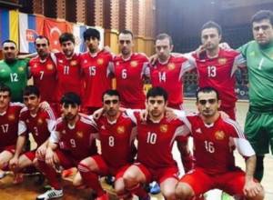 Ֆուտզալի Հայաստանի հավաքականը դուրս մնաց Եվրո-2016-ից