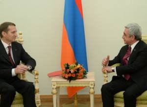 Серж Саргсян принял Сергея Нарышкина